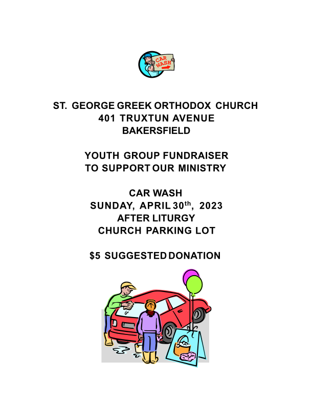 St. Greek Orthodox Church Bakersfield, CA 20230430 Bulletin